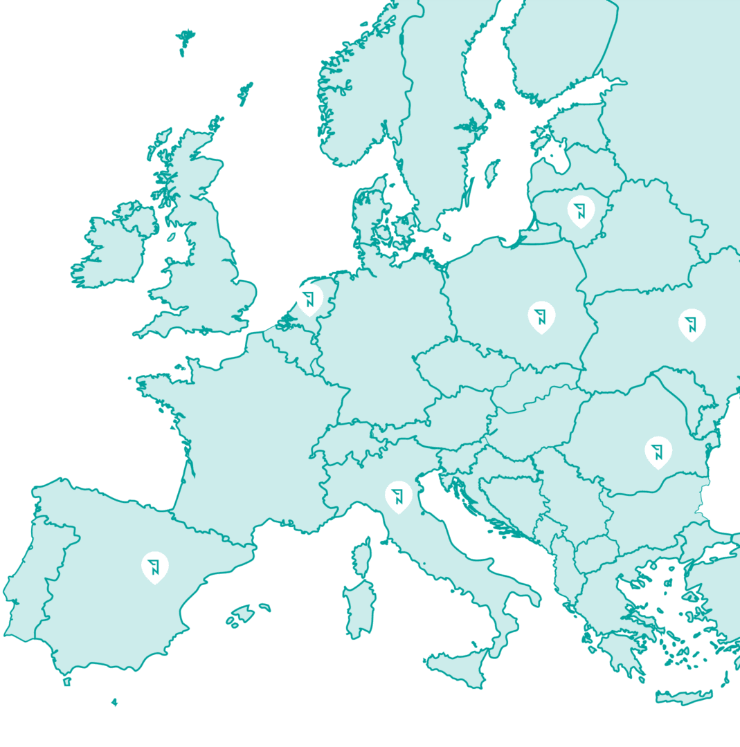 Us in numbers map